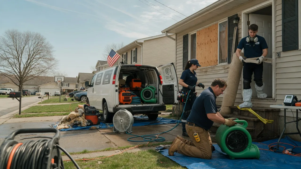 Water Damage Restoration in Delaware City, DE near me